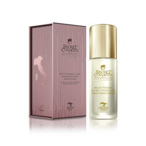 SECRET COLLAGEN MULTIVITAMIN HYDRATION DAILY MOISTURIZER-1.7 oz/50 ml-NEW-SEALED